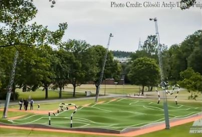 La cancha más loca del mundo está en Suecia