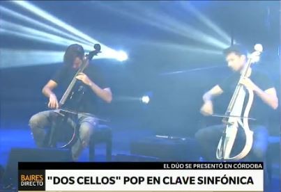 "Dos cellos" pop en clave sinfónica