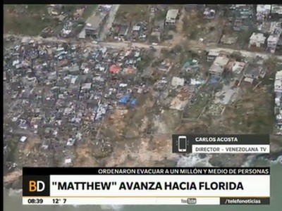 Cómo se prepara la población de Florida para la llegada de Matthew