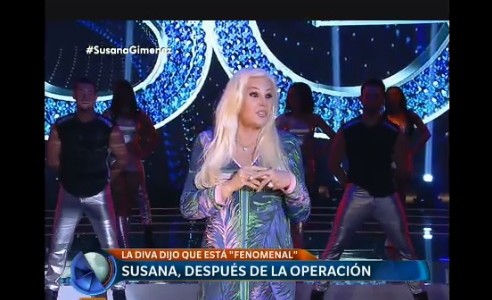 Susana, después de la operación