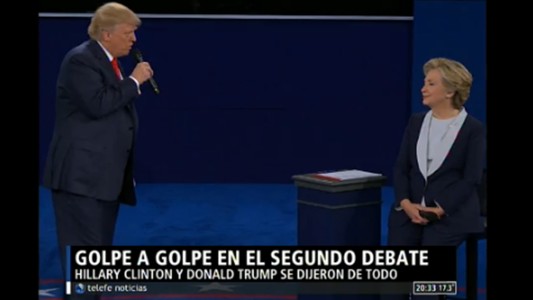 Golpe a golpe en el segundo debate