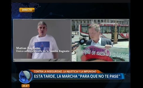 Esta tarde marchan contra la inseguridad y la impunidad