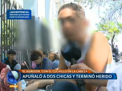 Estudiante de La Boca vio a una tercera chica apuñalada en el brazo
