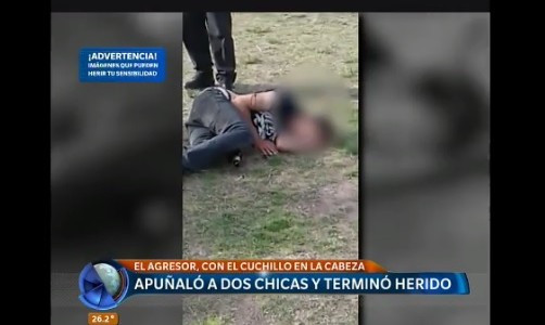 Una de las dos chicas atacadas en un parque recibió 20 piñaladas y está muy grave