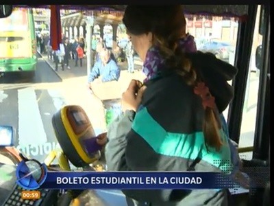 Se aprobó el boleto estudiantil gratis en la ciudad de Buenos Aires