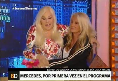 La hija de Susana Giménez por primera vez en su programa