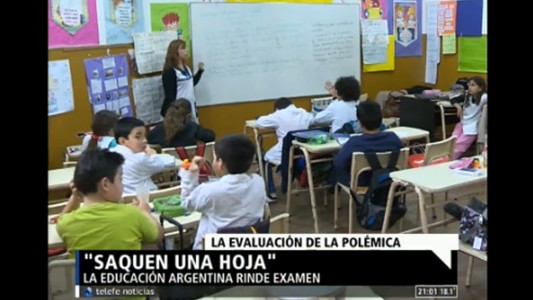 "Saquen una hoja": la evaluación de la polémica