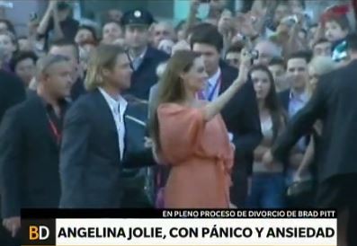 Angelina Jolie sufre pánico y ansiedad