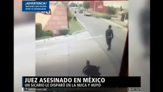 Difunden el video del asesinato de un juez mexicano que trataba casos sobre narcotráfico