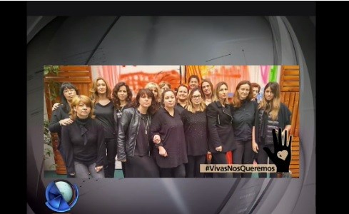 Telefe Noticias se suma al #VivasNosQueremos