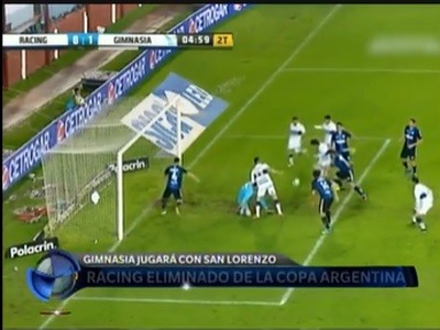 Gimnasia derrotó a Racing y está en cuartos de la Copa Argentina