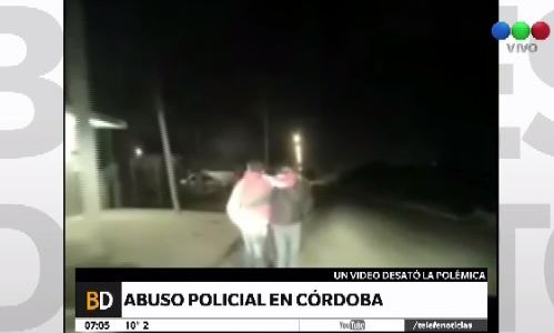 investigan un caso de abuso policial en Córdoba