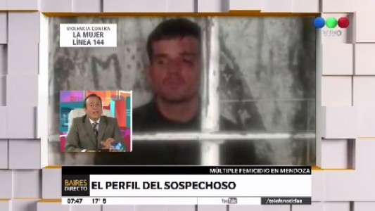 Triple femicidio en Mendoza: el atacante no tenía denuncias por violencia de género