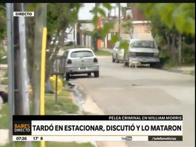 Lo asesinaron tras discutir porque demoraba en estacionar su camión