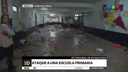 Ataque  a una escuela de Florencio Varela: defecaron en las ollas del comedor