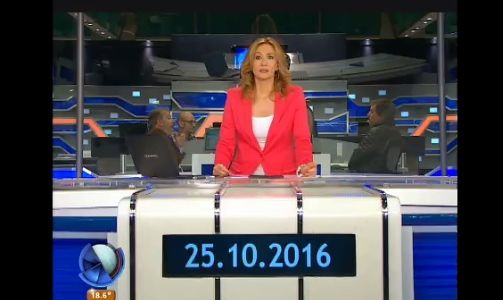 Telefe Noticias a las 13 / Bloque 1 / 25/10/2016