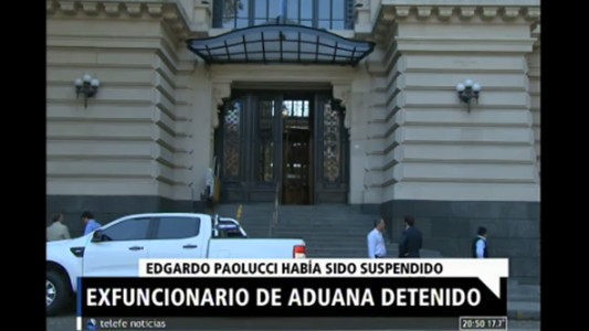Ex funcionario de la Aduana detenido