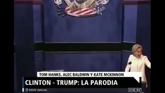 Clinton - Trump: la parodia