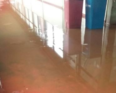 Se inunda el Hospital Paroissien