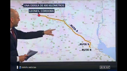 De Córdoba a Pilar: una odisea de 400 kilómetros