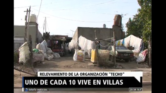 Uno de cada 10 vive en villas