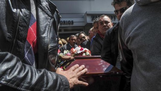 Imágenes del último adiós a Pocho La Pantera