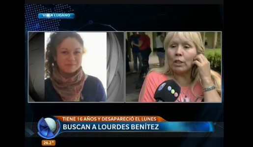 Buscan a una adolescente de 16 años que se encuentra desaparecida