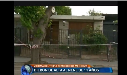 Triple femicidio en Mendoza: dieron de alta al nene pero la beba sigue internada