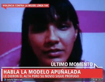 Habla la modelo apuñalada