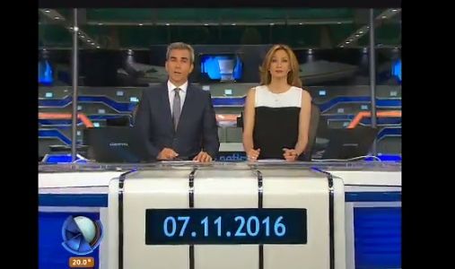 Telefe Noticias a las 13 / Bloque 1 / 07/11/2016
