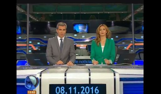 Telefe Noticias a las 13 / Bloque 1 / 08/11/2016