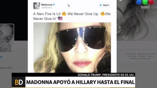 La reacción de los artistas ante la victoria de Trump