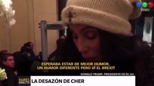 La desazón de Cher por el triunfo de Trump