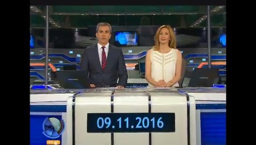 Telefe Noticias a las 13 / Bloque 1 / 09/11/2016
