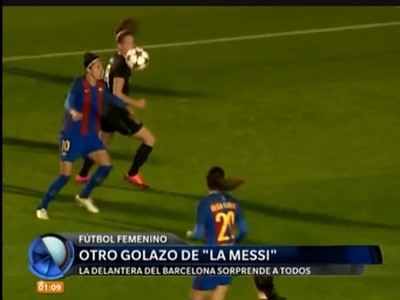 La versión femenina de Messi también deslumbra en el Barça