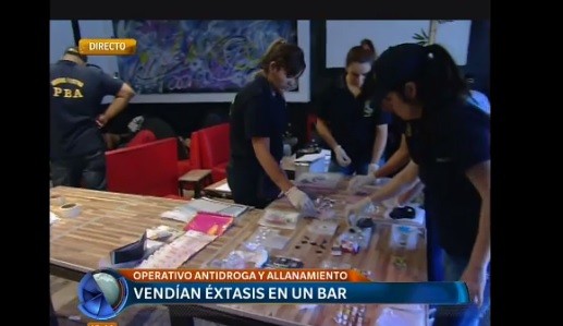 Organizaban fiestas en bares y vendían éxtasis