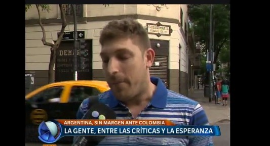 Argentina-Colombia: la gente, entre las crítica y la esperanza