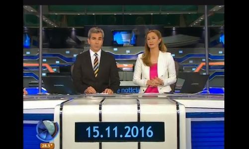 Telefe Noticias a las 13 / Bloque 1 / 15/11/2016