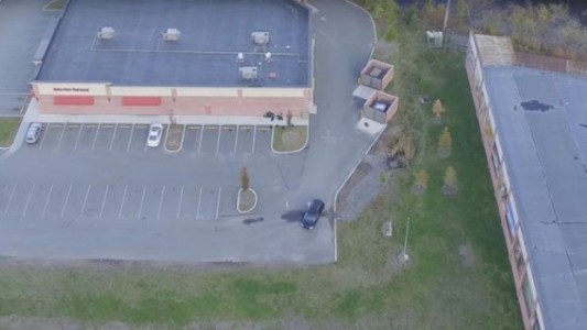 Video: usó un drone para seguir a su esposa y descubrió que era infiel