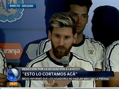 Los jugadores, enojados, decidieron no hablar más con la prensa