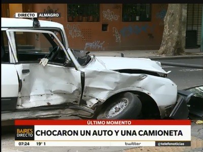 Choque en Almagro