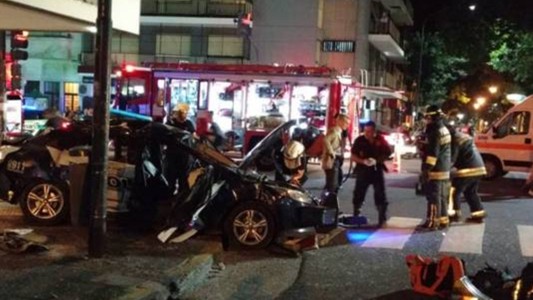 Choque en Monserrat: un muerto y cuatro heridos