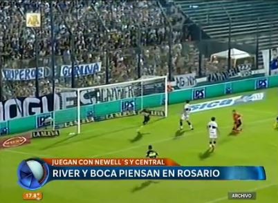 River y Boca piensan en Rosario