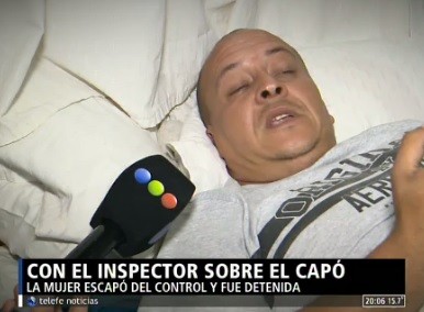 Habla el inspector que fue atropellado y arrastrado por un auto
