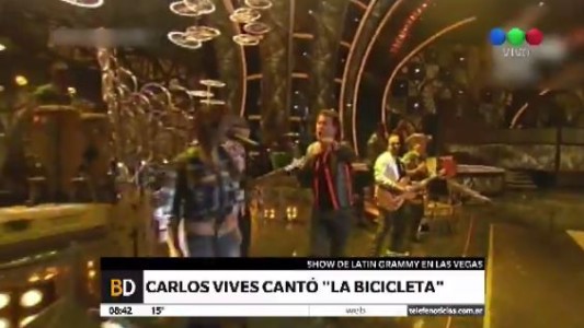 Grammy Latino: "La bicicleta", la canción del año