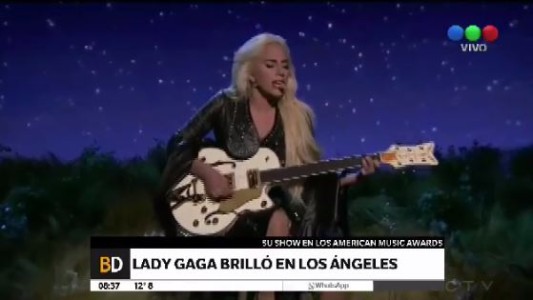 Lady Gaga brilló en Los Angeles