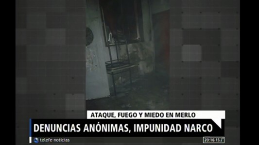 Merlo: denuncias anónimas, impunidad narco