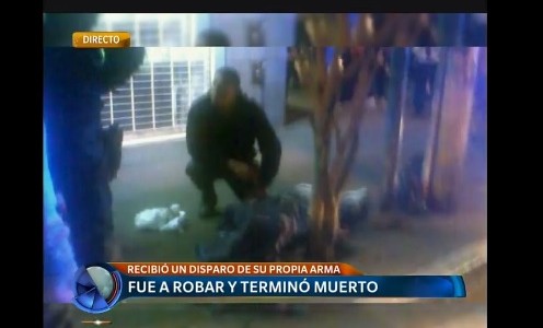 Un motochorro se disparó accidentalmente y murió