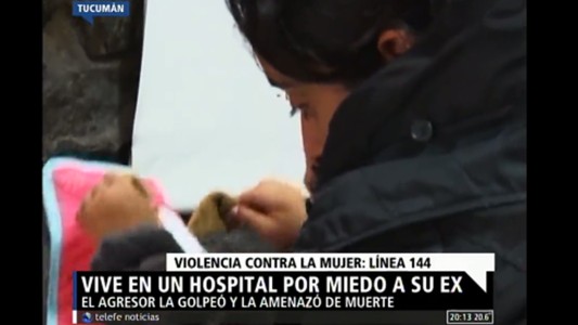 Tucumán: vive en un hospital por miedo a su ex
