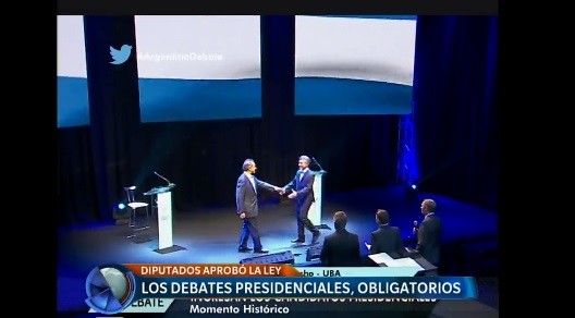 Es ley la obligatoriedad de los debates presidenciales